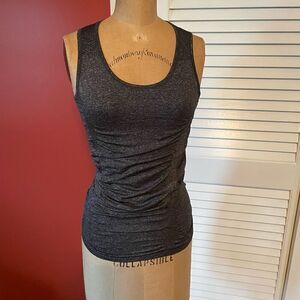 CALIA | dark gray spandex tank XS